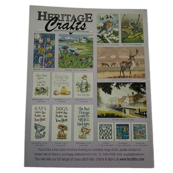 Cross Stitch Gold Magazine ONLY Patterns Springtime Duck Family Issue 77 - Picture 2 of 4